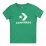 T shirt à manches courtes Enfant Converse Stacked Wordmark Graphic Vert