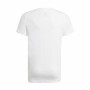 Camiseta de Manga Corta Adidas Essentials Blanco