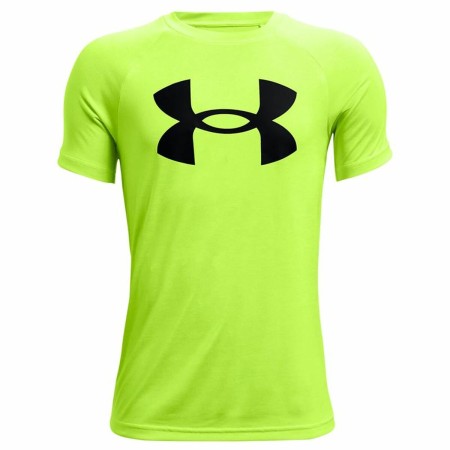 Camiseta de Manga Corta Hombre Under Armour Tech Twist Amarillo