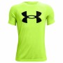 Camiseta de Manga Corta Hombre Under Armour Tech Twist Amarillo