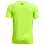 Camiseta de Manga Corta Hombre Under Armour Tech Twist Amarillo