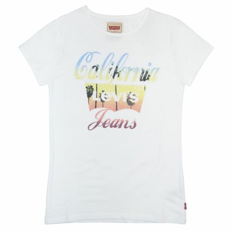 Camiseta de Manga Corta Infantil Levi's TSCalifornia Blanco