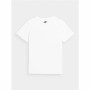 Camiseta de Manga Corta Infantil 4F JTSD001 Blanco