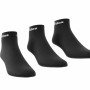 Chaussettes Chevilles Adidas Half-Cushioned 3 paires Noir