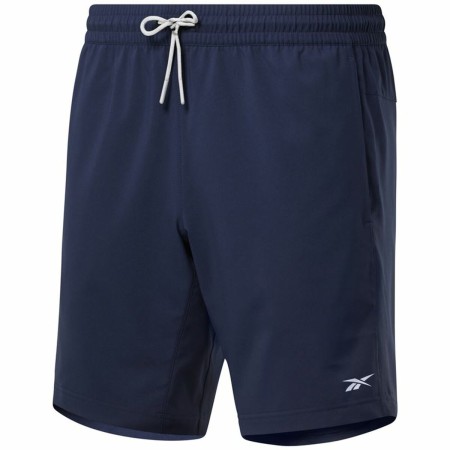 Pantalones Cortos Deportivos para Hombre Reebok Ready Azul