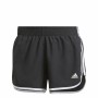 Pantalón Corto Deportivo Adidas Marathon 20 Mujer Negro 3"