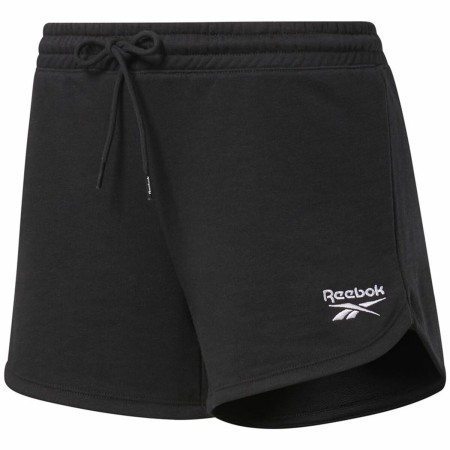 Pantalón Corto Deportivo Reebok Identity Mujer Negro