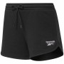 Pantalón Corto Deportivo Reebok Identity Mujer Negro