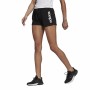 Pantalón Corto Deportivo Adidas Essentials Slim Mujer Negro