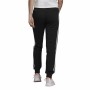 Pantalon de sport long Adidas Essentials French Terry 3 Stripes Femme Noir