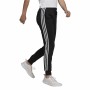 Pantalon de sport long Adidas Essentials French Terry 3 Stripes Femme Noir