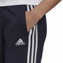 Pantalon de sport long Adidas Essentials French Terry 3 Stripes Femme Bleu foncé