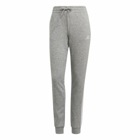 Pantalon de sport long Adidas Essentials French Terry 3 Stripes Femme Gris