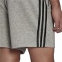 Short de Sport pour Homme Adidas Essentials French Terry Gris