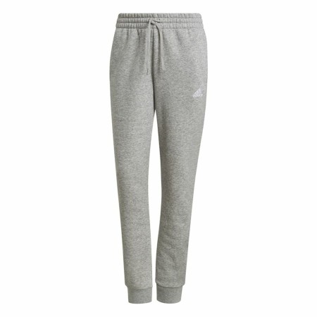 Pantalon de sport long Adidas Essentials Fleece Logo Femme Gris