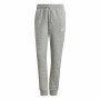 Pantalon de sport long Adidas Essentials Fleece Logo Femme Gris