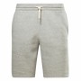 Short de Sport pour Homme Reebok Identity Fleece Gris