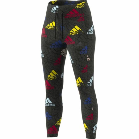 Pantalon de sport long Adidas Brand Love 7/8 Femme Noir