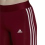 Pantalón Largo Deportivo Adidas Loungewear Burdeos Mujer