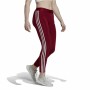 Pantalón Largo Deportivo Adidas Loungewear Burdeos Mujer