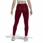 Pantalón Largo Deportivo Adidas Loungewear Burdeos Mujer