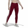 Pantalón Largo Deportivo Adidas Loungewear Burdeos Mujer