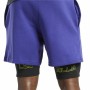 Pantalones Cortos Deportivos para Hombre Reebok Les Mills® Morado