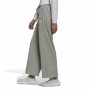 Pantalon de sport long Adidas Aeroready Gris clair Femme