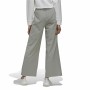 Pantalon de sport long Adidas Aeroready Gris clair Femme