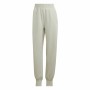 Pantalón Largo Deportivo Adidas Aeroready Studio Mujer Beige