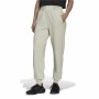 Pantalón Largo Deportivo Adidas Aeroready Studio Mujer Beige