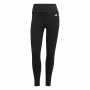 Leggings de Sport pour Femmes Adidas Designed To Move 3 Stripes Noir