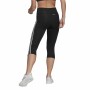 Leggings de Sport pour Femmes Adidas Designed To Move High-Rise Noir