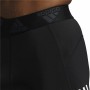 Leggings de sport pour homme Adidas Techfit 3 Stripes Noir