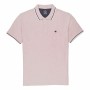 Polo de Manga Corta Hombre Champion Sportswear Rosa