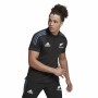 Polo à manches courtes homme Adidas All Black Noir