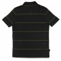 Polo de Manga Corta Hombre Puma Jacquard Negro