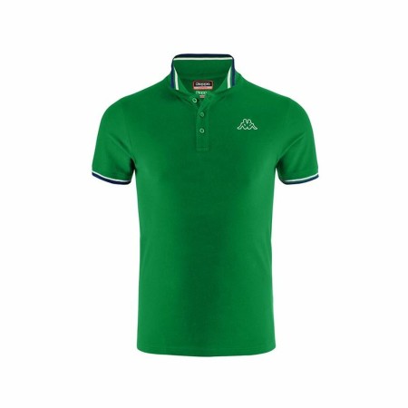 Polo à manches courtes homme Kappa Esmo Vert