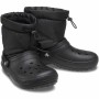 Zuecos Crocs Classic Neo Puff Negro