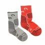 Calcetines Trekking Lurbel Valle 2 pares Rojo (35-38)