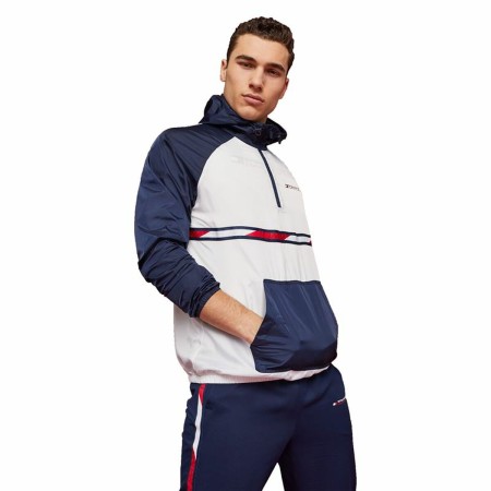 Chaqueta Deportiva para Hombre Tommy Hilfiger Colour-Blocked Azul oscuro