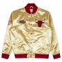 Veste de Sport Unisexe Mitchell & Ness Chicago Bulls Jaune