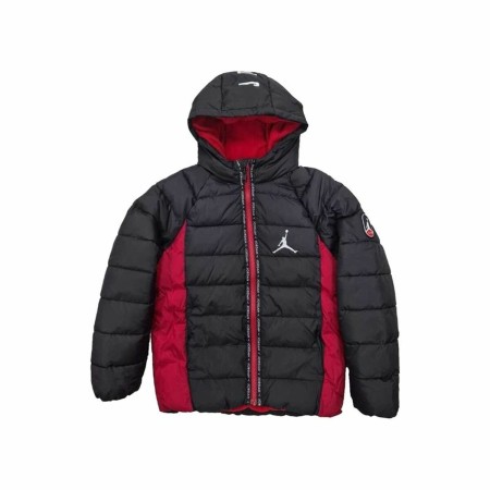 Veste de Sport pour Enfants Nike Jordan Puffer Noir