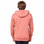 Sudadera con Capucha Hombre Rip Curl Essentials 3 Stripes French Terry Salmón