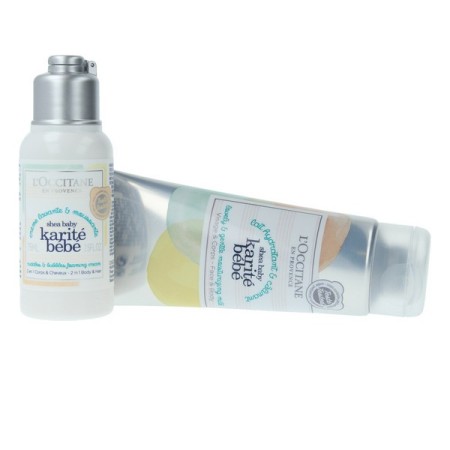 Ensemble de Bain Pour Bébé Karité L'occitane (2 pcs)