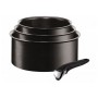 Cacerola Tefal Ingenio Expertise Negro (3 uds)