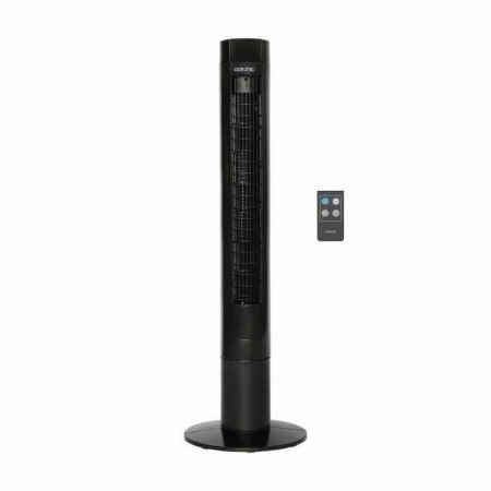 Ventilador de Torre con Mando a Distancia Oceanic Negro 45 W