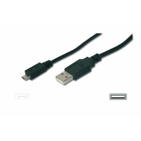 Cable Micro USB Digitus A/micro-B, 3m