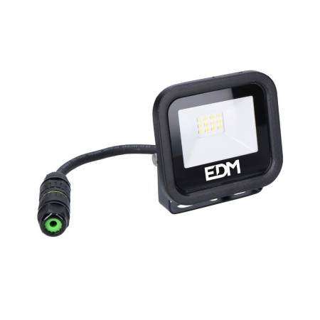 Projecteur LED EDM Black Series 10 W 800 lm 6400K