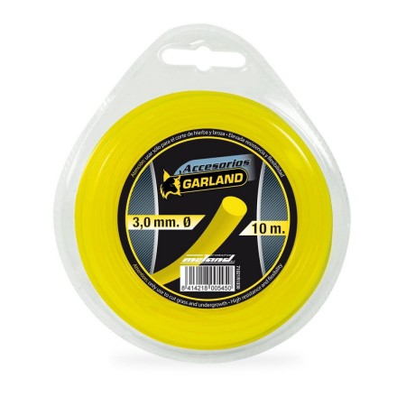 Hilo de recortadora Garland 71021r1030 Ø 3 mm Redondo 10 m Nailon